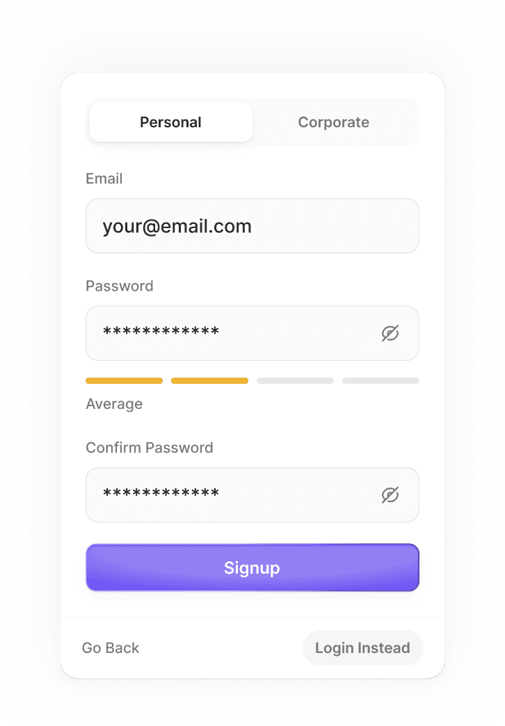 Create a Free Account